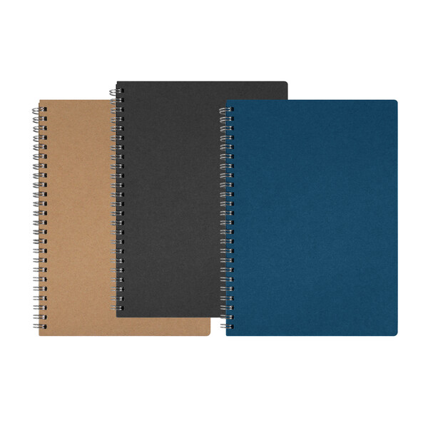 Cahier A5 rig. FRENCHIE - noir