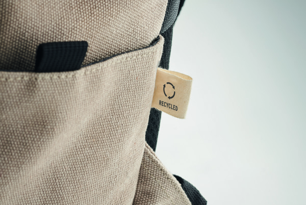 Nahrbtnik za prenosni računalnik Leirur iz recikliranega platna, 15 palcev - Vrv