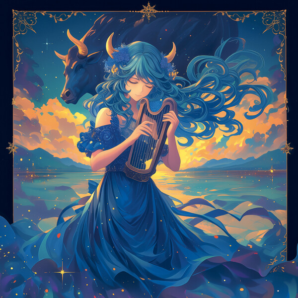Notique Poznámkový Kalendář Anime Zodiac 2027, 30 x 30 cm - Východní