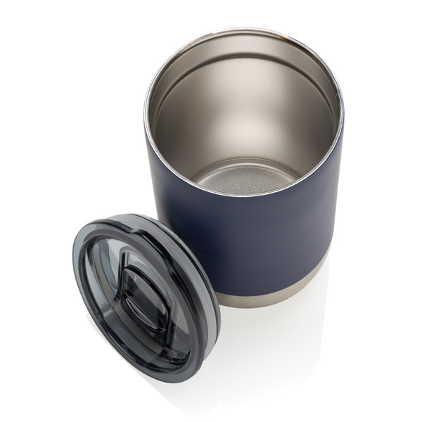 Mug en acier inoxydable recyclé RCS - Bleu Marine