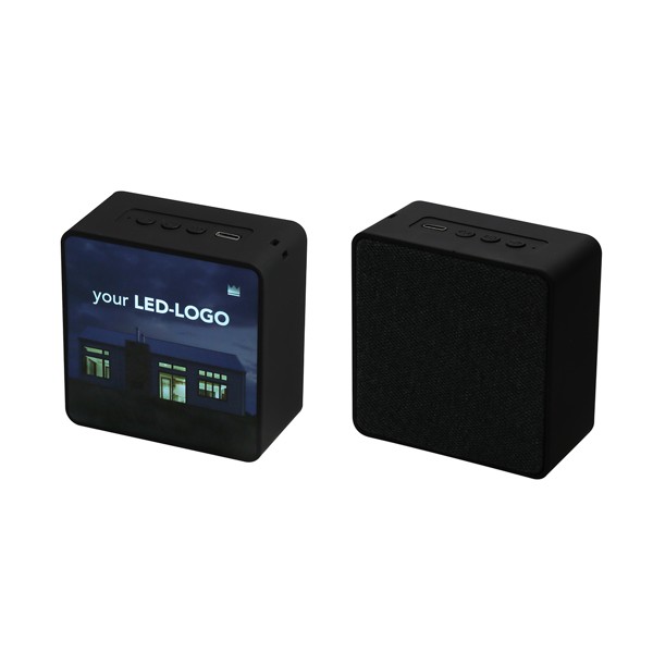 Bluetooth speaker with full-area printing - WHITE