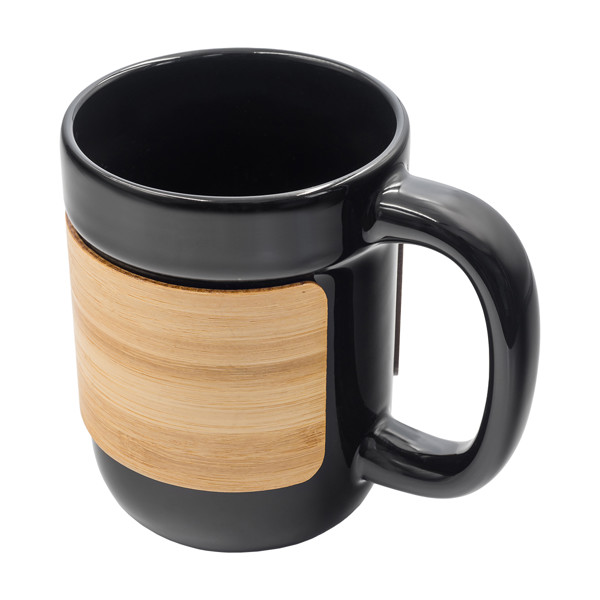 Soro ceramic mug - Black