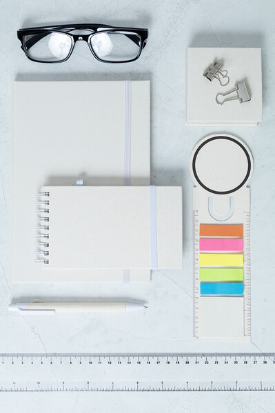 Carnet de notes en carton de pack de lait Relact Jot - Blanc
