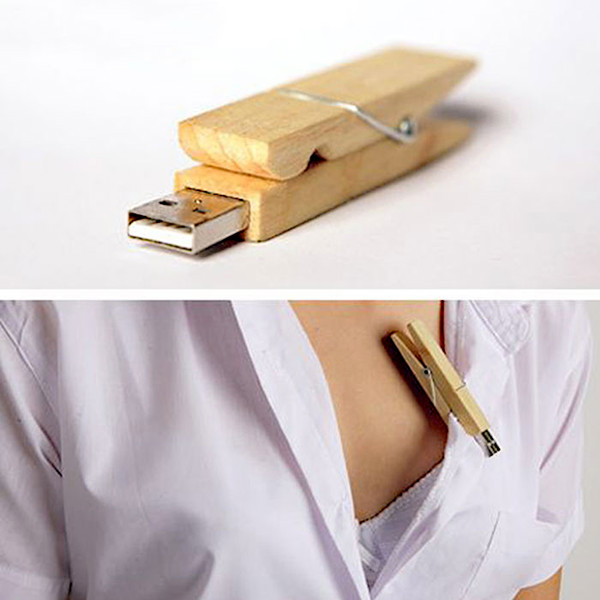USB Flash drive TDW14 - BROWN_1GB
