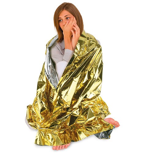 DOUBLE-SIDED EMERGENCY BLANKET "SURVIVOR"