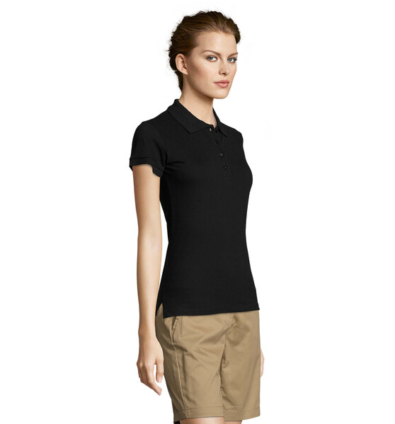 PEOPLE POLO SENHORA 210g - PretoL