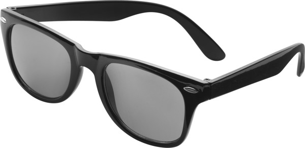 PC and PVC sunglasses - Black