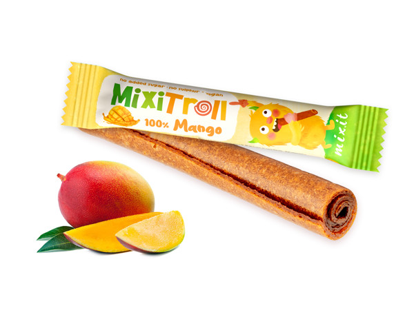 Ovocná rolka MixiTroll – 100 % Mango, 20g