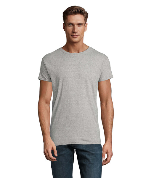EPIC T-SHIRT UNISEX 140g - Cinzento Dois TonsM