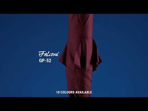 FALCONE - Parapluie de golf - Manuel - Impermable au vent -  130 cm - Bleu cobalt