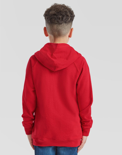 Kids Lightweight Hooded Sweat - White / 152 (12-13)