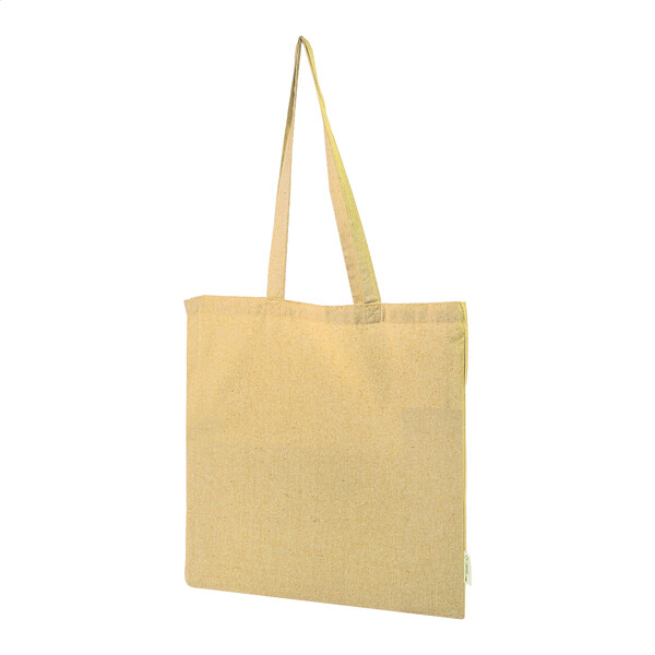 Tote bag en coton Recote - Jaune