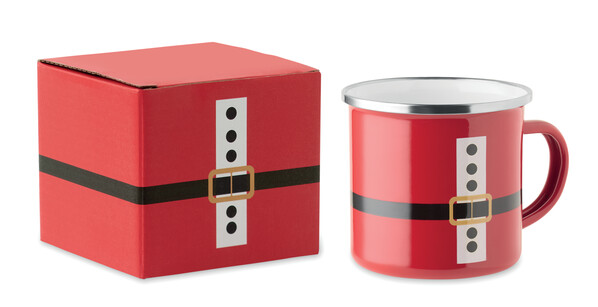 Santa enamel vintage mug 300ml Santamel