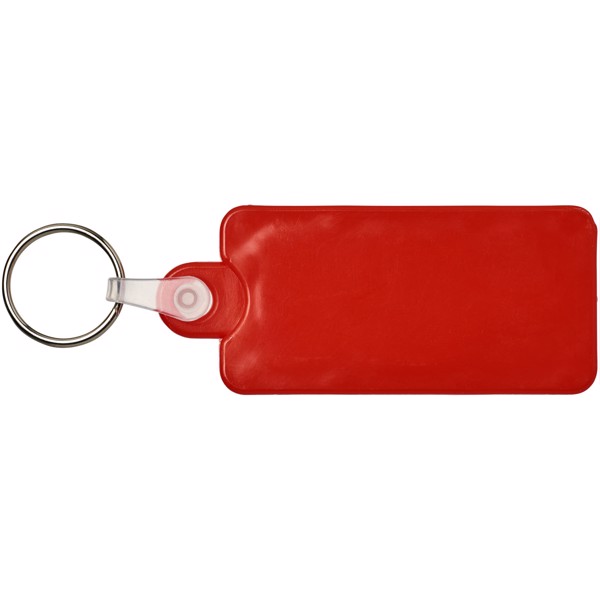 Kym tyre tread check keychain - Red