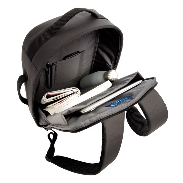 Xd Xclusive laptop backpack rPET, 15.6 inch - Black