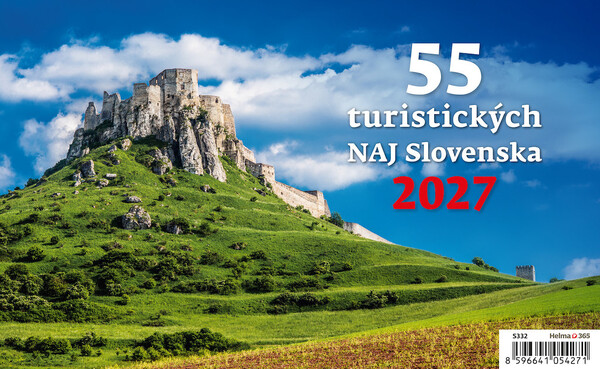 Kalendár 55 turistických NAJ Slovenska