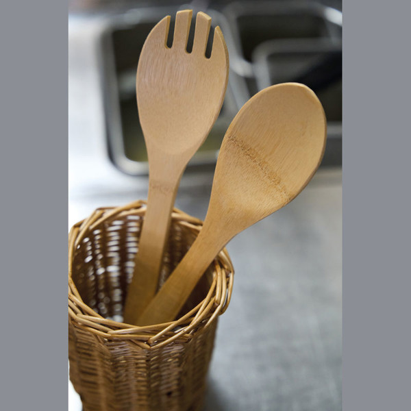 Bamboo Salad Servers Capua