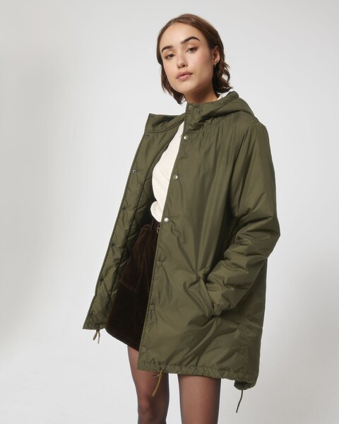 Padded Parker - British Khaki / XS