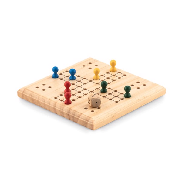 Solitaire en bois Ludo