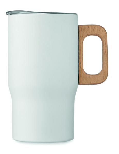 Tumboo kozarec iz recikliranega jekla, 350 ml - Bela