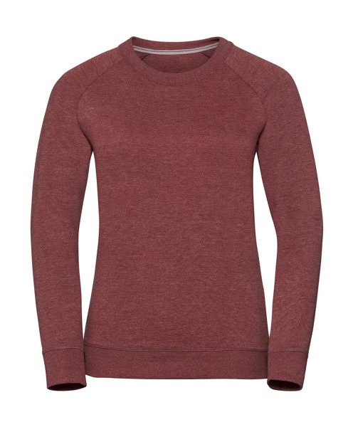 Ladies Hd Raglan Sweat - White / L