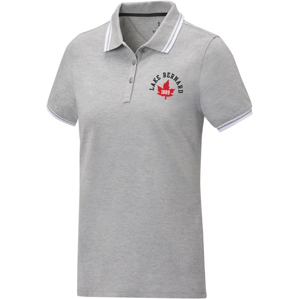 Polo Amarago tipping manches courtes femme - Gris / L