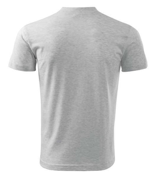 Tričko Unisex Malfini® V-Neck - Svetlosivý Melír / S