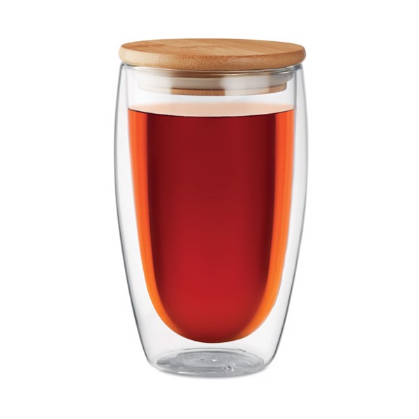 Tirana Velik dvostenski kozarec 450 ml, borosilikat