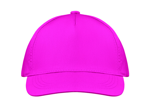 Cappellino 5 pannelli 160 gr Buzz - Fucsia