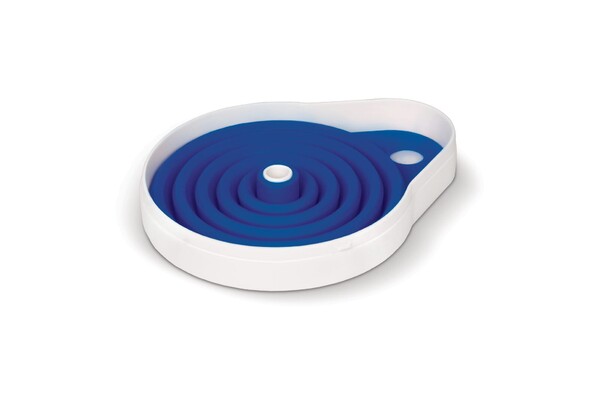 Entonnoir pliable pour voiture - Blanc / Bleu