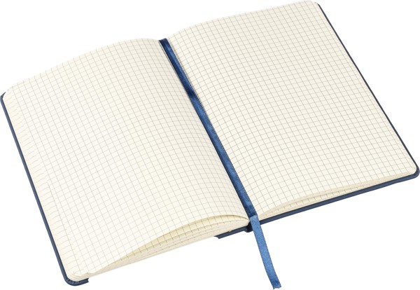 Notitieboek Bradley | Gerecycled PU | A5 | Geruit - wit