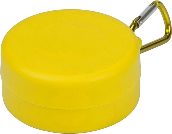 PET drinking cup Dolly - yellow