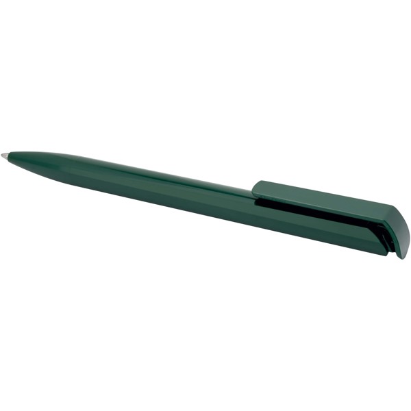 Penna a sfera in plastica riciclata Lucia (inchiostro blu) - Verde foresta