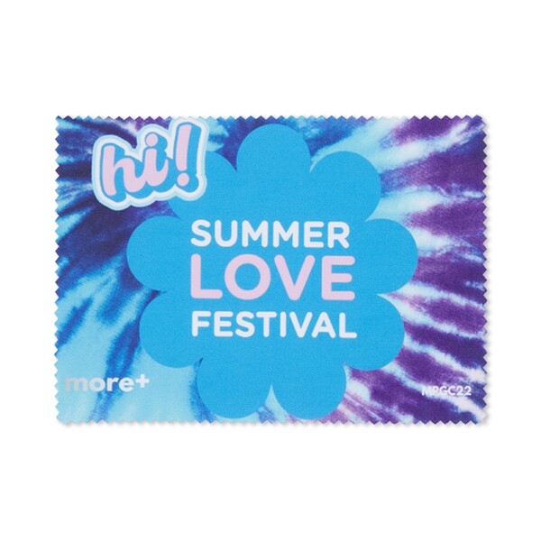 Full colour 170gsm microfiber cleaning cloth (17x12cm) - Full colour