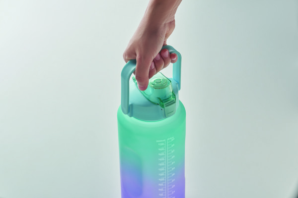 RPET water bottle 2000ml Activate Max - Turquoise