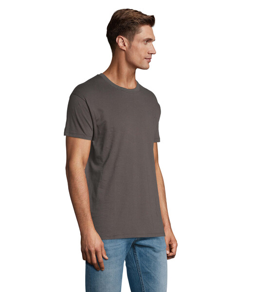REGENT T-shirt unissex 150g - Cinza EscuroL