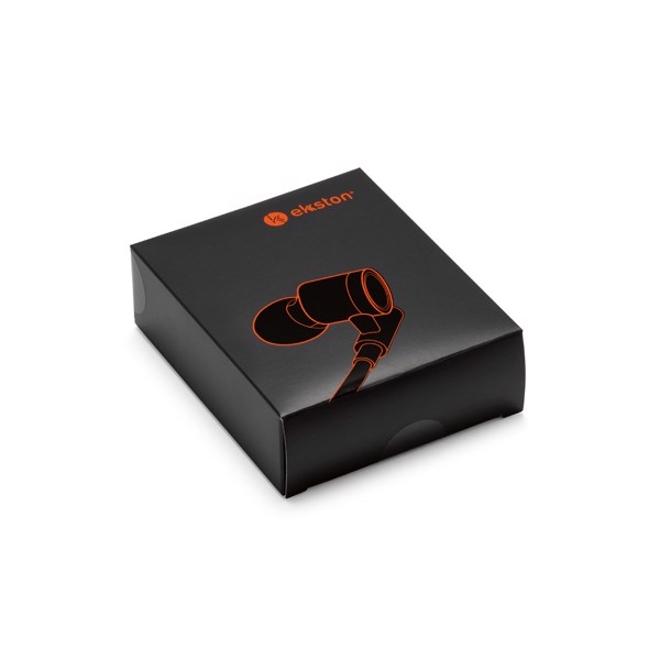 Auriculares com microfone em metal e ABS - VIBRATION
