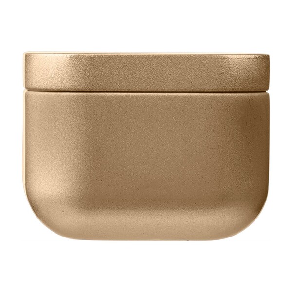 Metal candle Laurie | Vanilla - gold