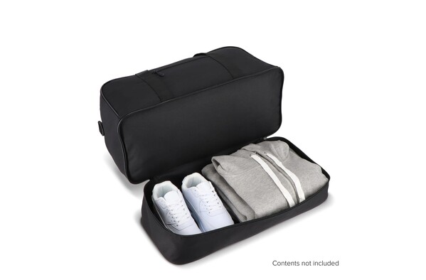Sac de sport et de voyage en R-PET 600D 55,5 x 25 x 36 cm 50 L - Noir