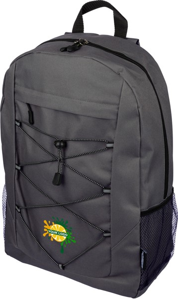 rPET polyester( 600D) hiking-rugzak Jari - grijs
