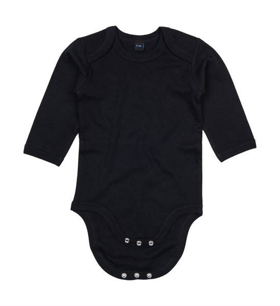 Baby Long Sleeve Bodysuit - Organic Natural / 0-3