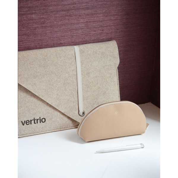 Recycled Felt Laptop Sleeve 15/16p - beige