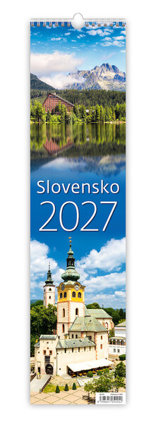 Plánovací nástěnný kalendář Slovensko - viazanka 2027
