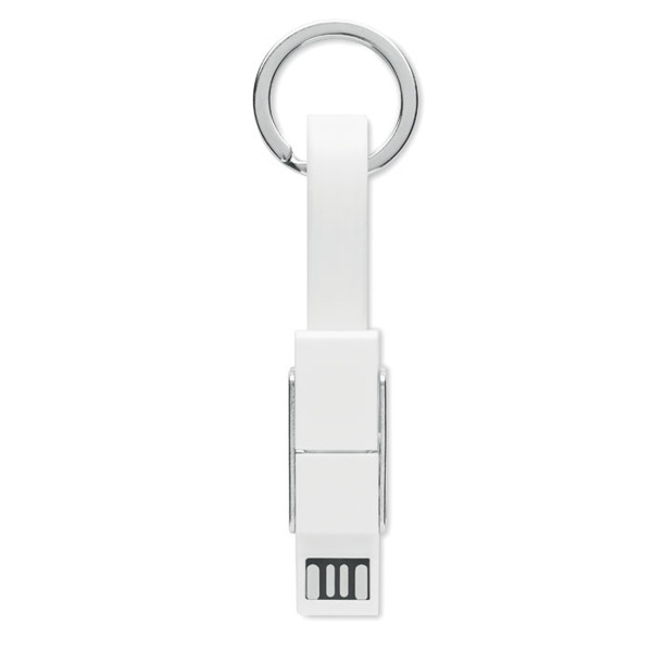 keying with 4 in 1 cable Key C - White