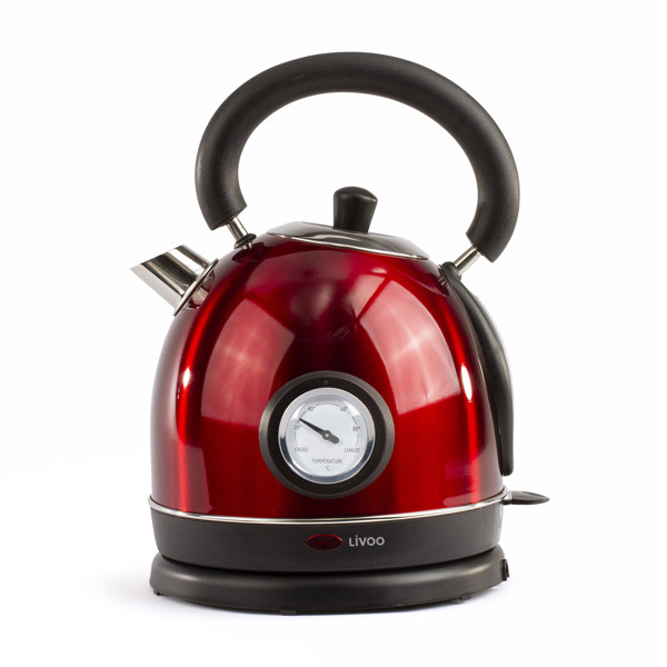 Bouilloire rétro avec thermomètre 1,8 L