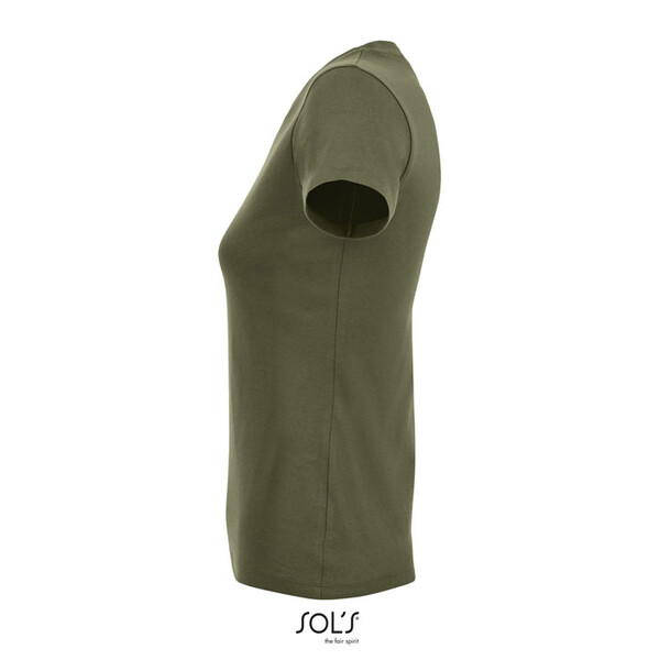 REGENT T-SHIRT SENHORA 150g Regent Women - ArmyL