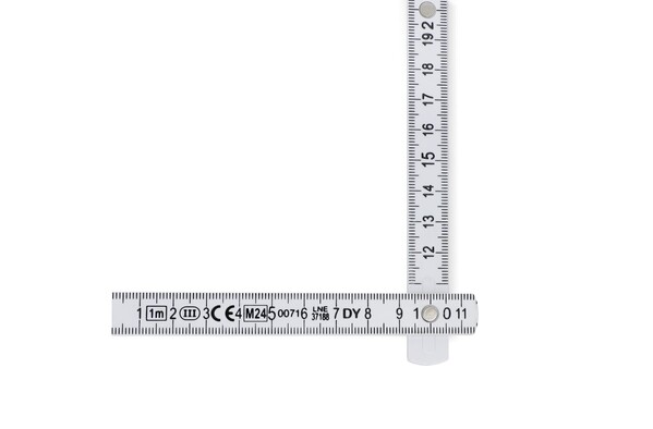 Règle pliable calibrée 1m