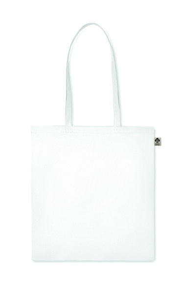 Organic cotton shopping bag Zimde Colour - White
