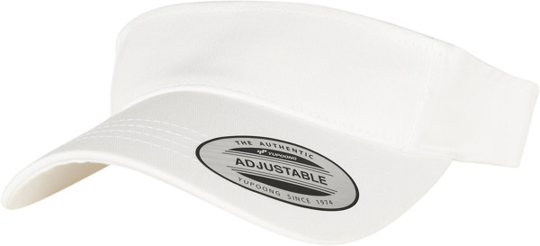 Sun visor Flexfit | 8888/8888BD - White / onesize