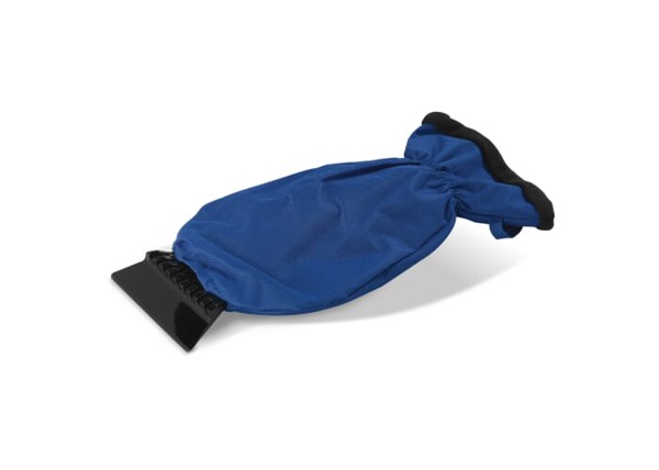 Raclette pare-brise avec gant - Bleu